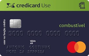 cartão credicard use combustível