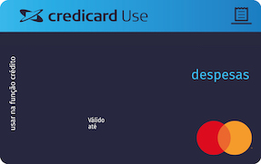 cartão credicard use despesas
