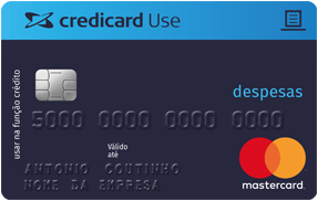Cartão Credicard Use Despesas Visa.